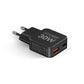 MOJOGEAR CHARGE+ 30 W ultraflaches USB-C-Ladegerät mit 2 USB/USB-C-Anschlüssen