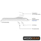 MOJOGEAR Screenprotector met Montageframe voor iPhone - Extra sterk beschermglas - Screen protectors