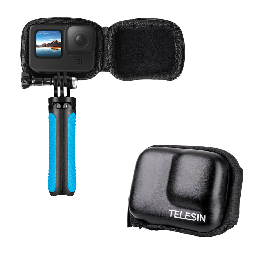 Telesin Opberghoes voor GoPro 9 / GoPro 10 / GoPro 11 / GoPro 12 - Zwart/Grijs - GoPro Cases & behuizingen