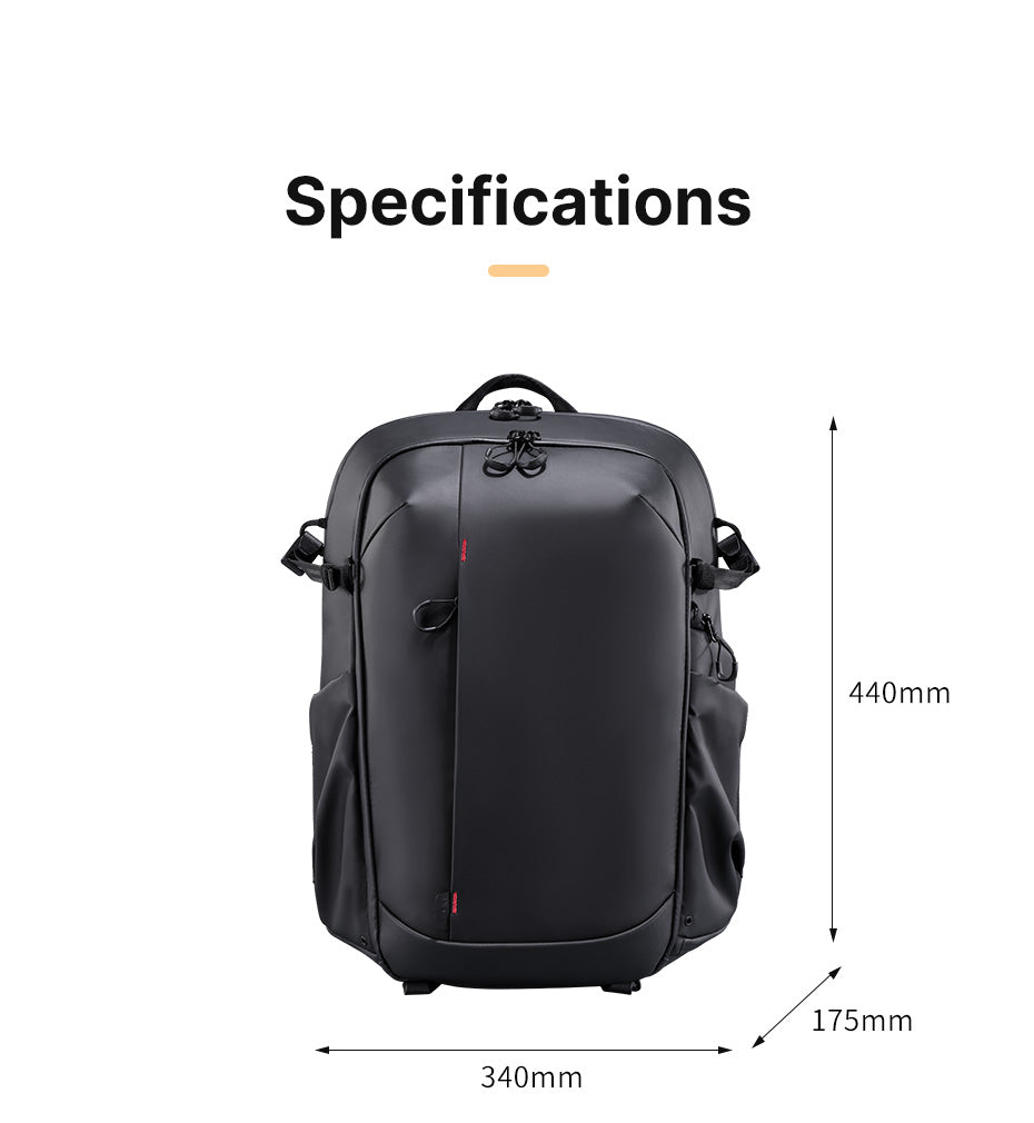 Ulanzi BP09 Camera Rugzak City Series 22 liter - Tassen