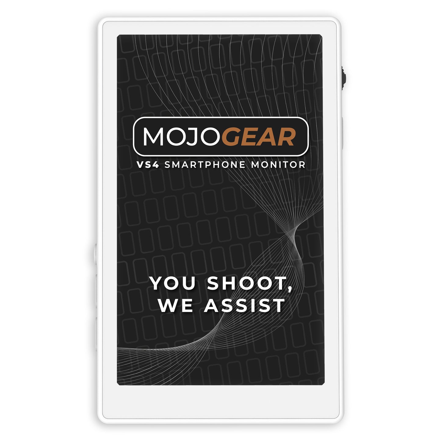 MOJOGEAR VS4 Touchscreen Selfie Vlog Monitor - Wit - Overige producten