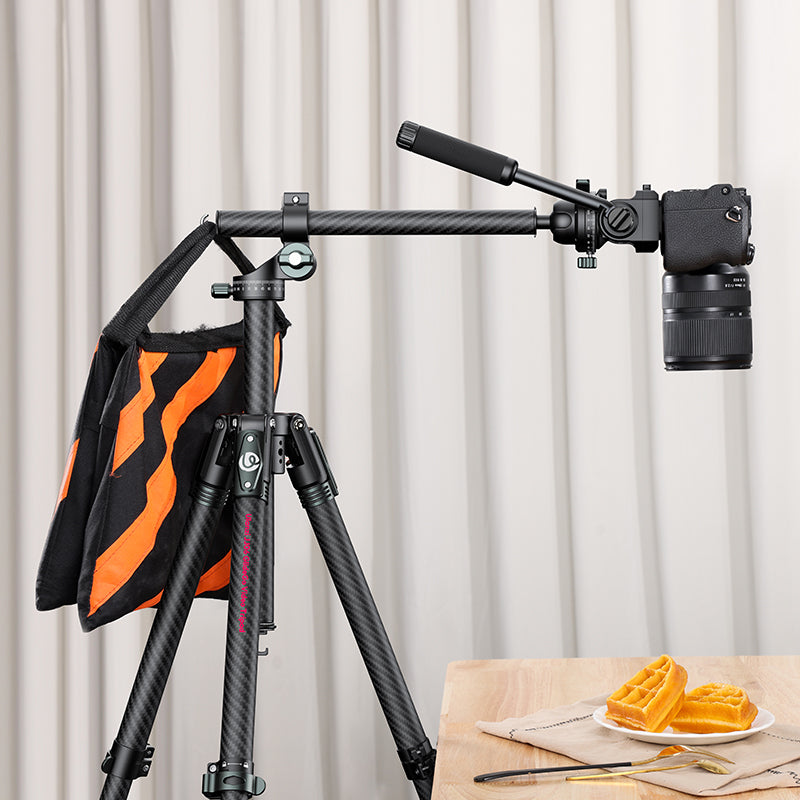 Ulanzi GlideGo JJ06 Video Tripod Carbon - Schwarz