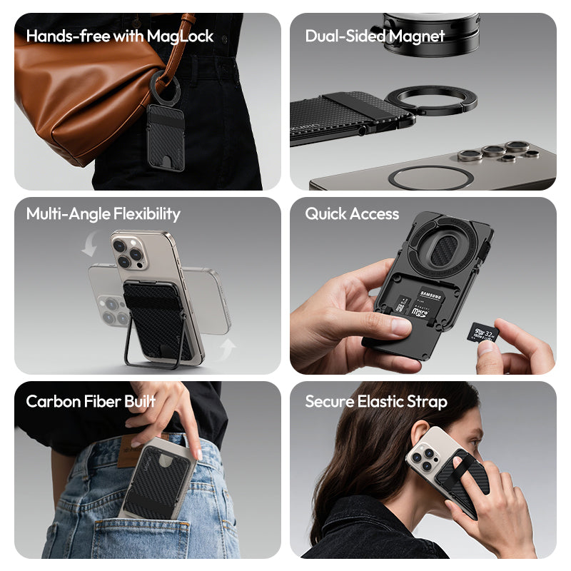 Ulanzi ML25 MagLock Magnetischer Kartenhalter