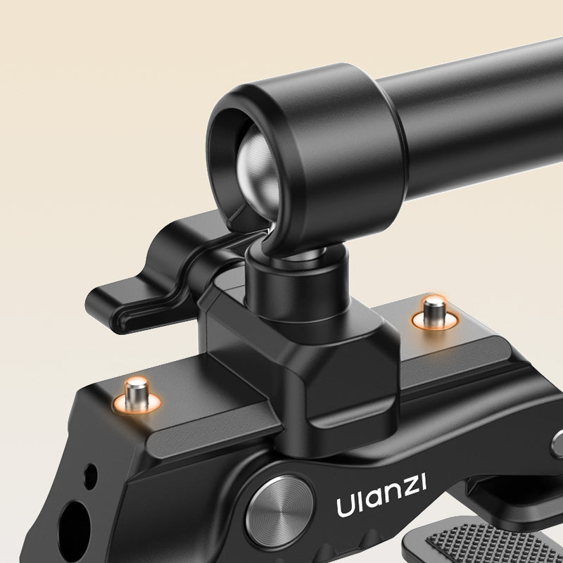 Ulanzi HD02 Magic Arm Kit mit Klemme – Schwarz