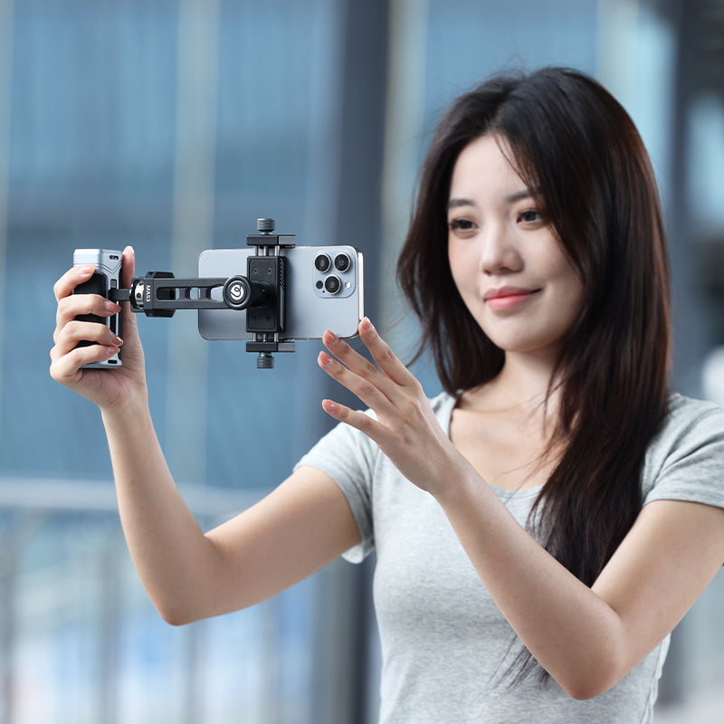 Ulanzi MA53 Draaibare telefoonhouder met Arca Swiss - Metaal - Telefoon en Tablethouders