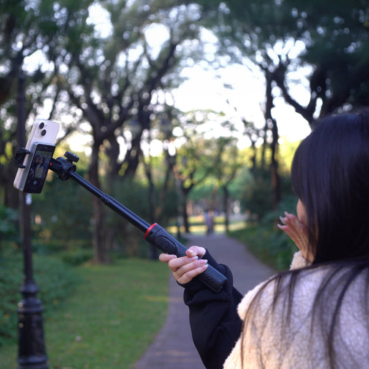 MOJOGEAR VS2 Selfie Vlog Monitor voor iPhone en Android - Wit - Overige producten