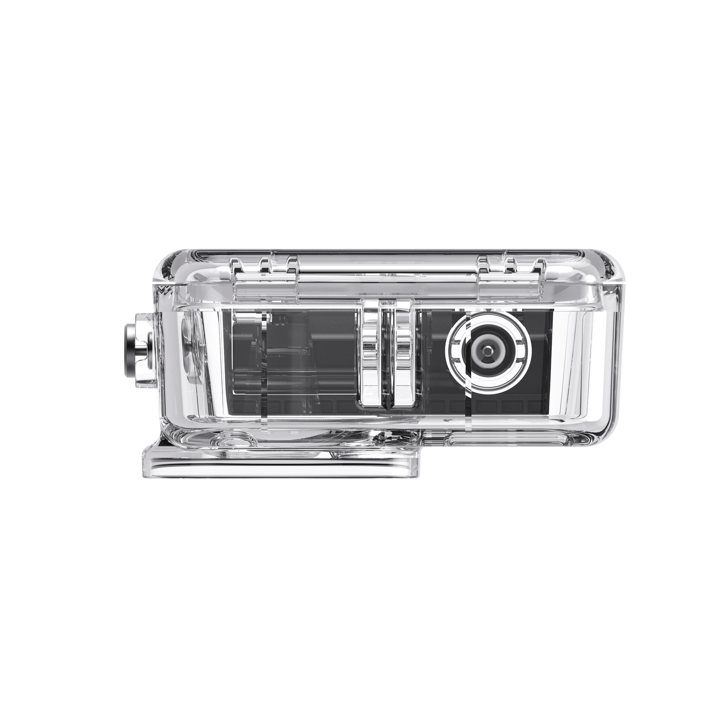 Telesin S4-WTP-12 Wasserdichtes Gehäuse für DJI Osmo Action 6 - Transparent