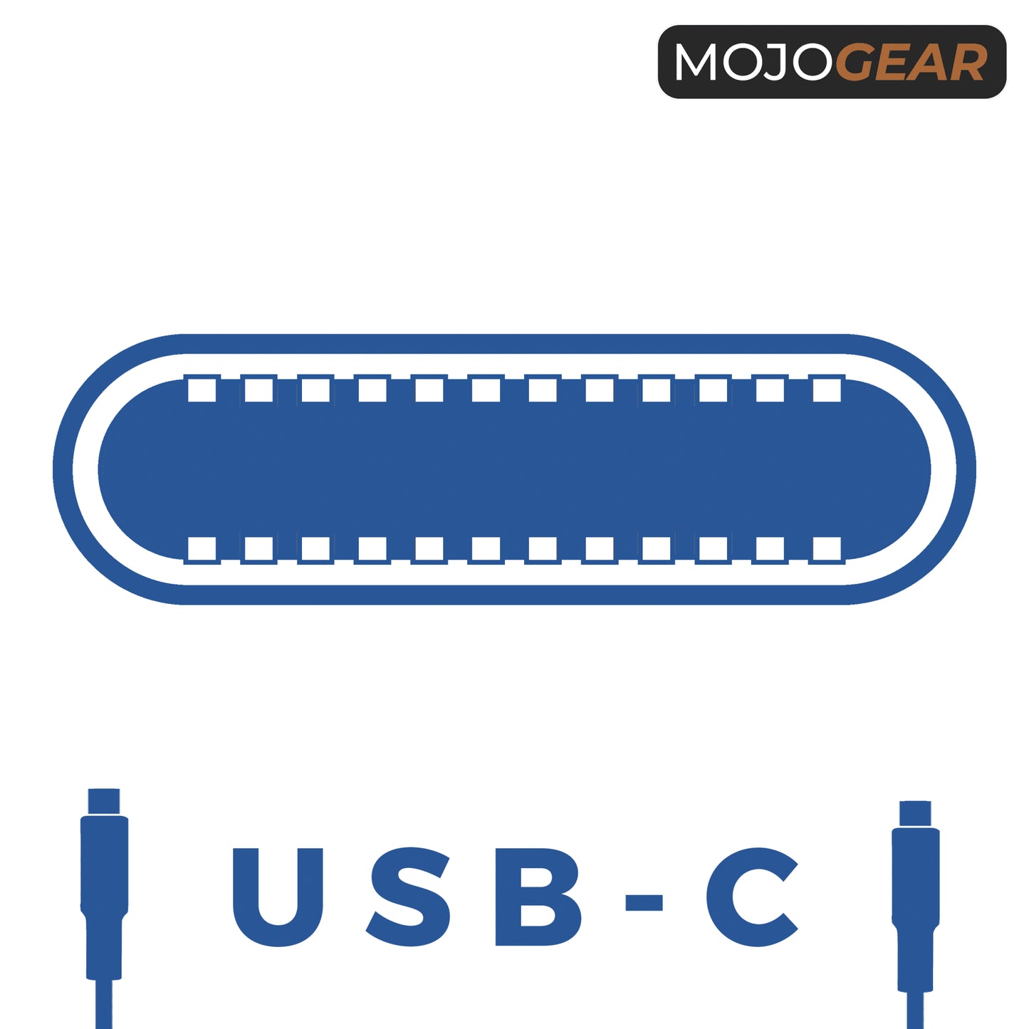MOJOGEAR USB-C auf USB-C Kabel 100W USB 3.1 Extra Stark - 300cm