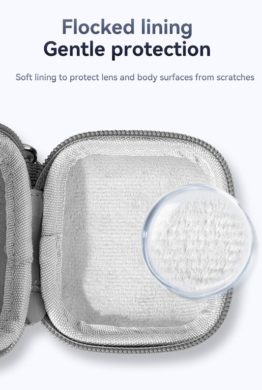 Telesin opbergcase Hard Shell voor Insta360 GO 3 - Grijs - GoPro-accessoires