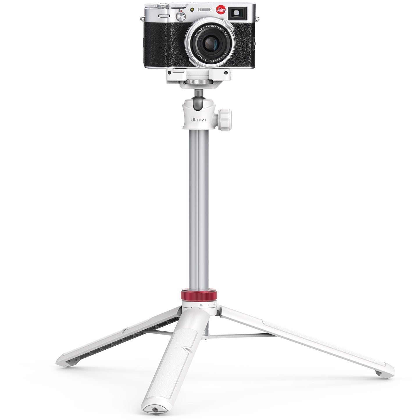 Ulanzi MT-44 Selfie-Stick-Stativ für Smartphone und Kamera – 146 cm – Weiß
