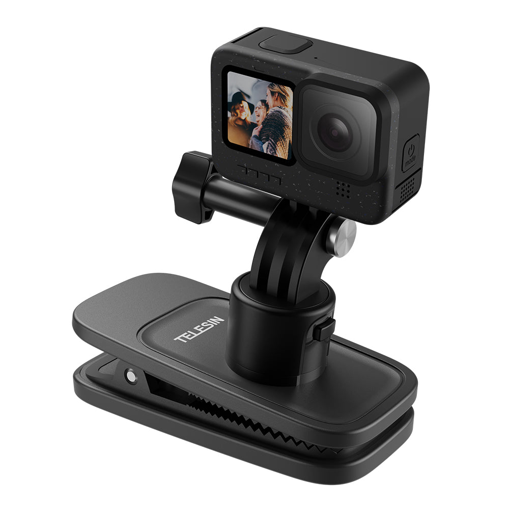 Telesin Quick-Release backpack clip voor GoPro & action cams - GoPro Mounts