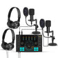 7RYMS Podcast Kit Duo - Caster, 2x microfoon, 2x koptelefoon - Microfoonaccessoires