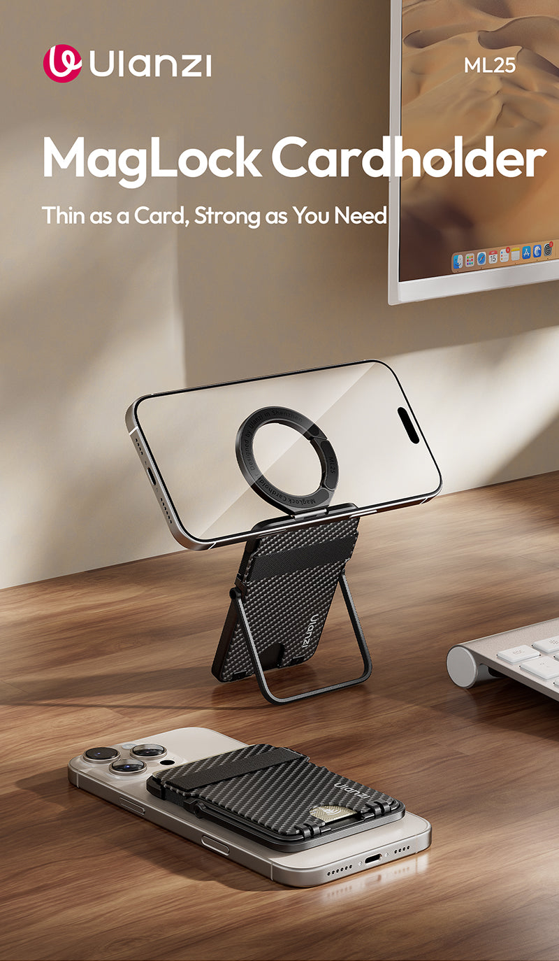 Ulanzi ML25 MagLock Magnetischer Kartenhalter