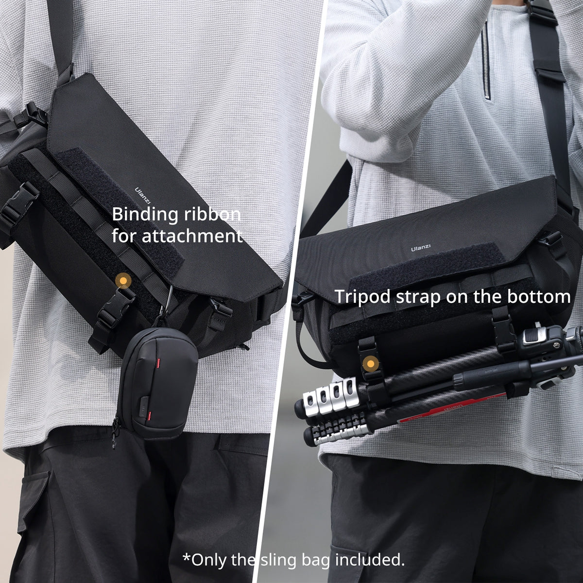 Ulanzi BC08 Kamera-Schultertasche - Schwarz