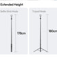 Ulanzi SK-21 Selfie Stick Statief 180 cm met MagSafe, Bluetooth remote & Auto-open - Statieven en toebehoren