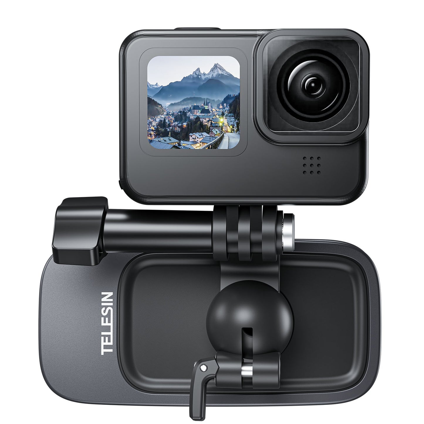 Telesin Backpack clip voor action cam - Magnetisch - Telefoonhouders