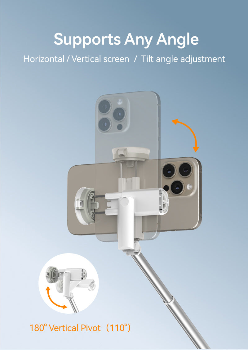 Telesin P1-TSS-001 Selfiestick Stativ - Weiß