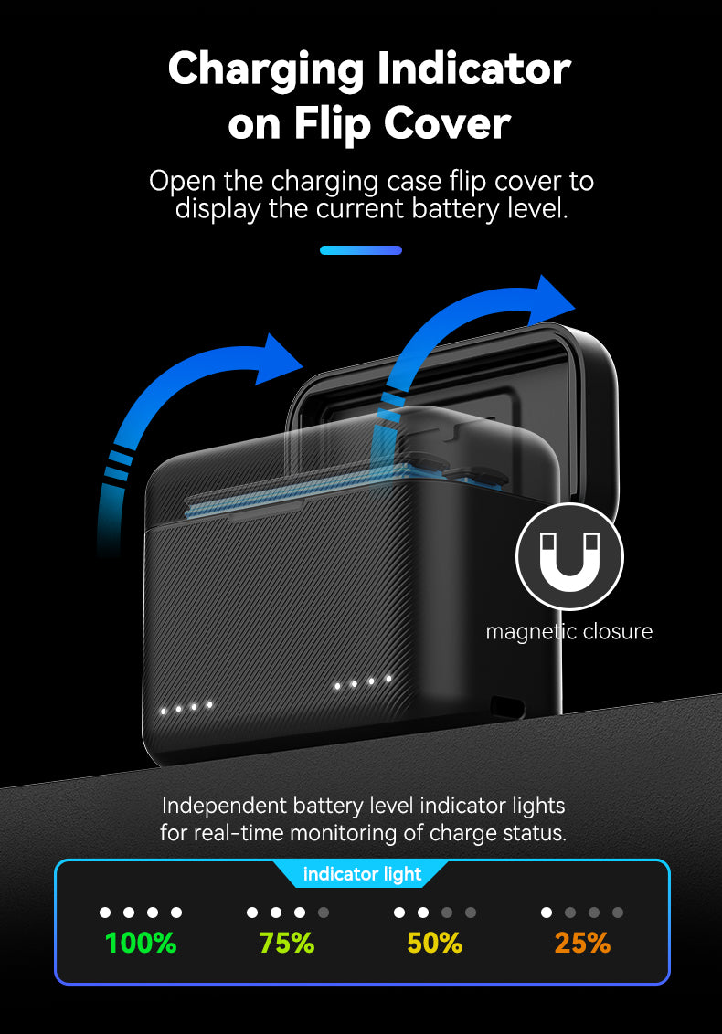 Telesin Ladebox für Insta360 X4 Akkus (2 Steckplätze)