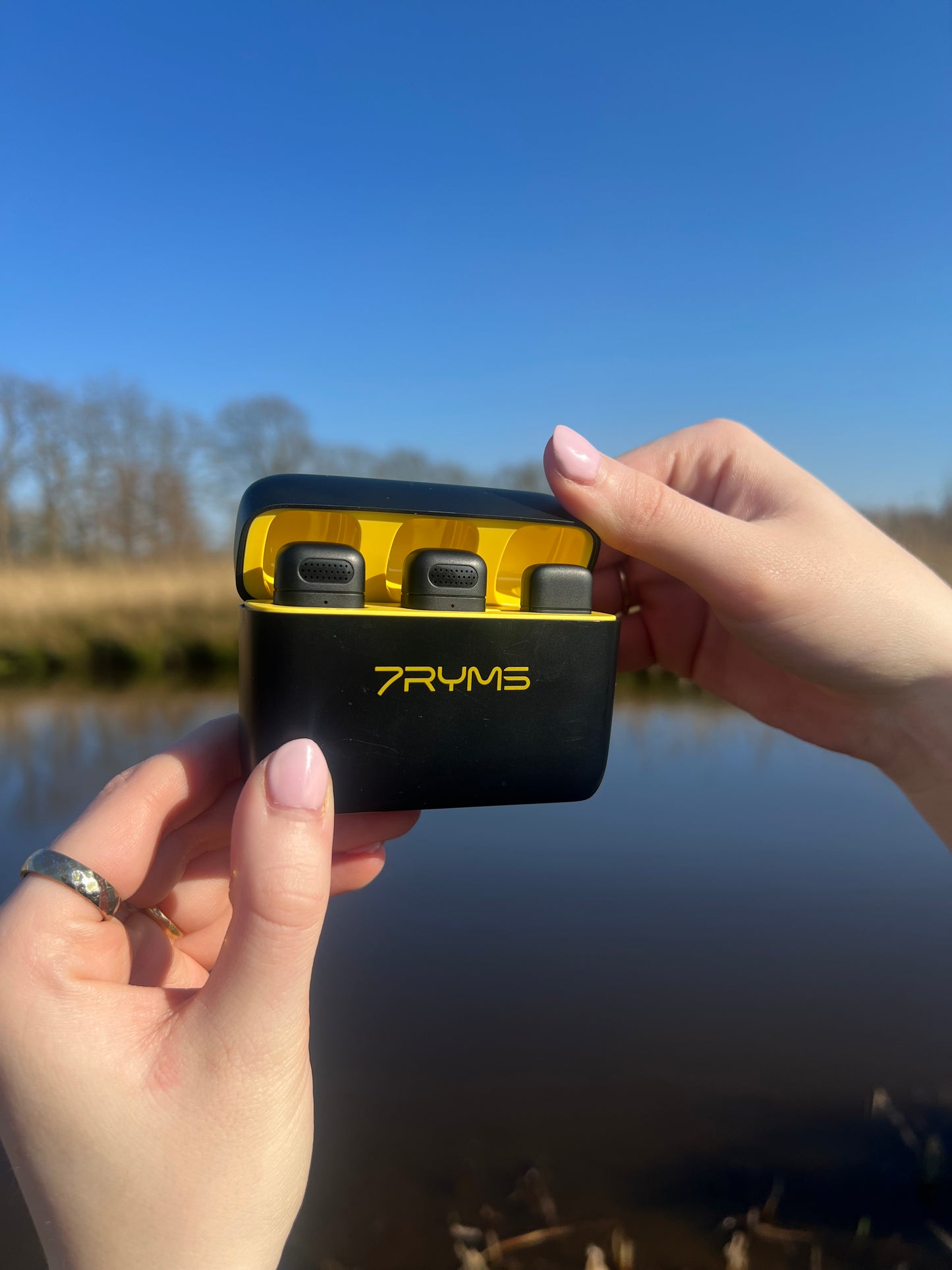 7RYMS Rimo S1(LN) 2.4G Dual-channel draadloze microfoon met Lightning aansluiting - Draadloze microfoons