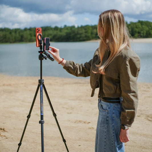 MOJOGEAR VS2 Selfie Vlog Monitor voor iPhone en Android - Wit - Overige producten