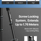 Ulanzi MT-59 Premium-Stativ mit horizontalem/neigbarem Arm – 176 cm