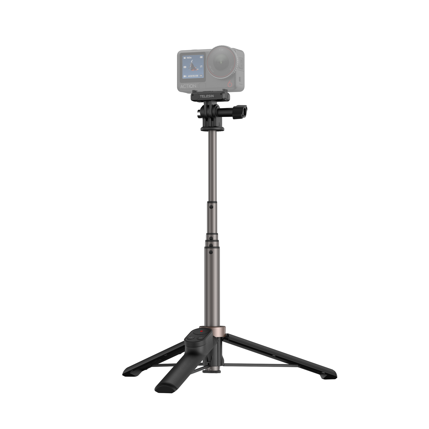 Telesin Vlog Selfie-Stick für GoPro, DJI und Smartphone – mit Bluetooth-Fernbedienung