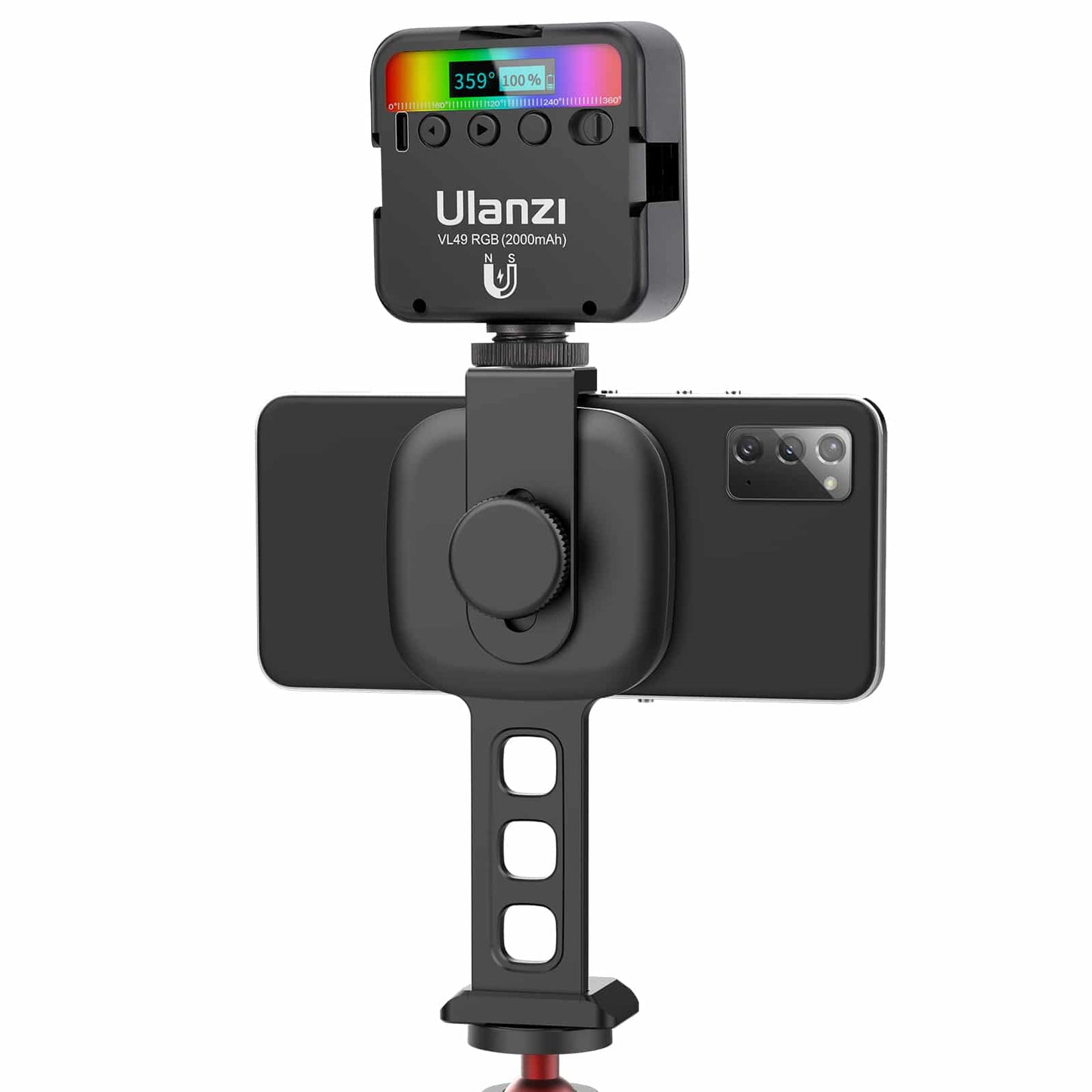 Ulanzi ST-28 Telefoonhouder voor statief Magnetisch (MagSafe compatibel) - Telefoonhouders