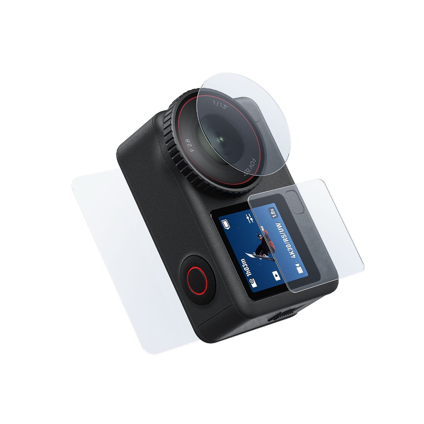 Telesin Displayschutzfolien-Set für DJI Osmo Action 6