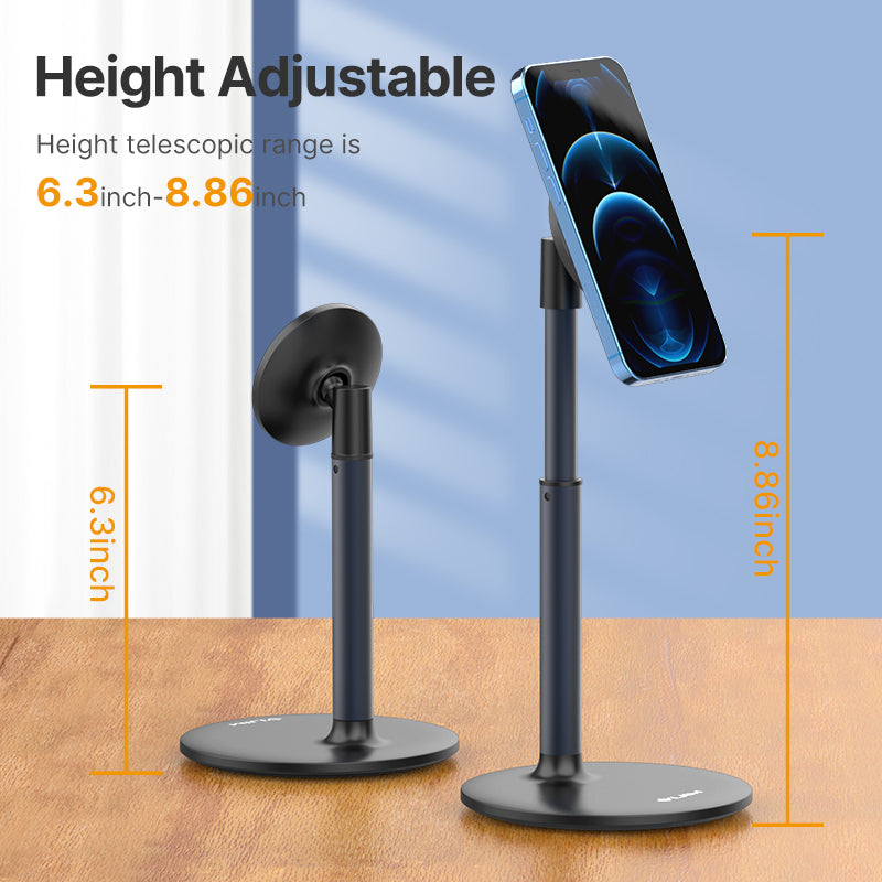 VIJIM HP002 Magnetische smartphone tafelstandaard Metaal - Telefoon en Tablethouders