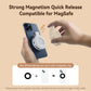 Telesin C03 MagSafe Selfie-Leuchte mit Spiegel – Silber
