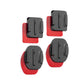 MOJOGEAR Action Camera Mount set Zelfklevend (recht+gebogen) - GoPro-accessoires