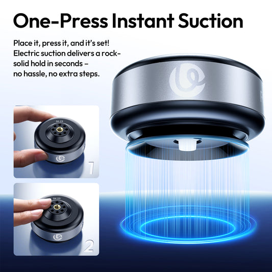 Ulanzi SK-23 Electric Suction Base met 1/4 schroef - - Statiefaccessoires