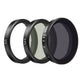Telesin Filterset für DJI Osmo Action 6 – CPL + UV + VND
