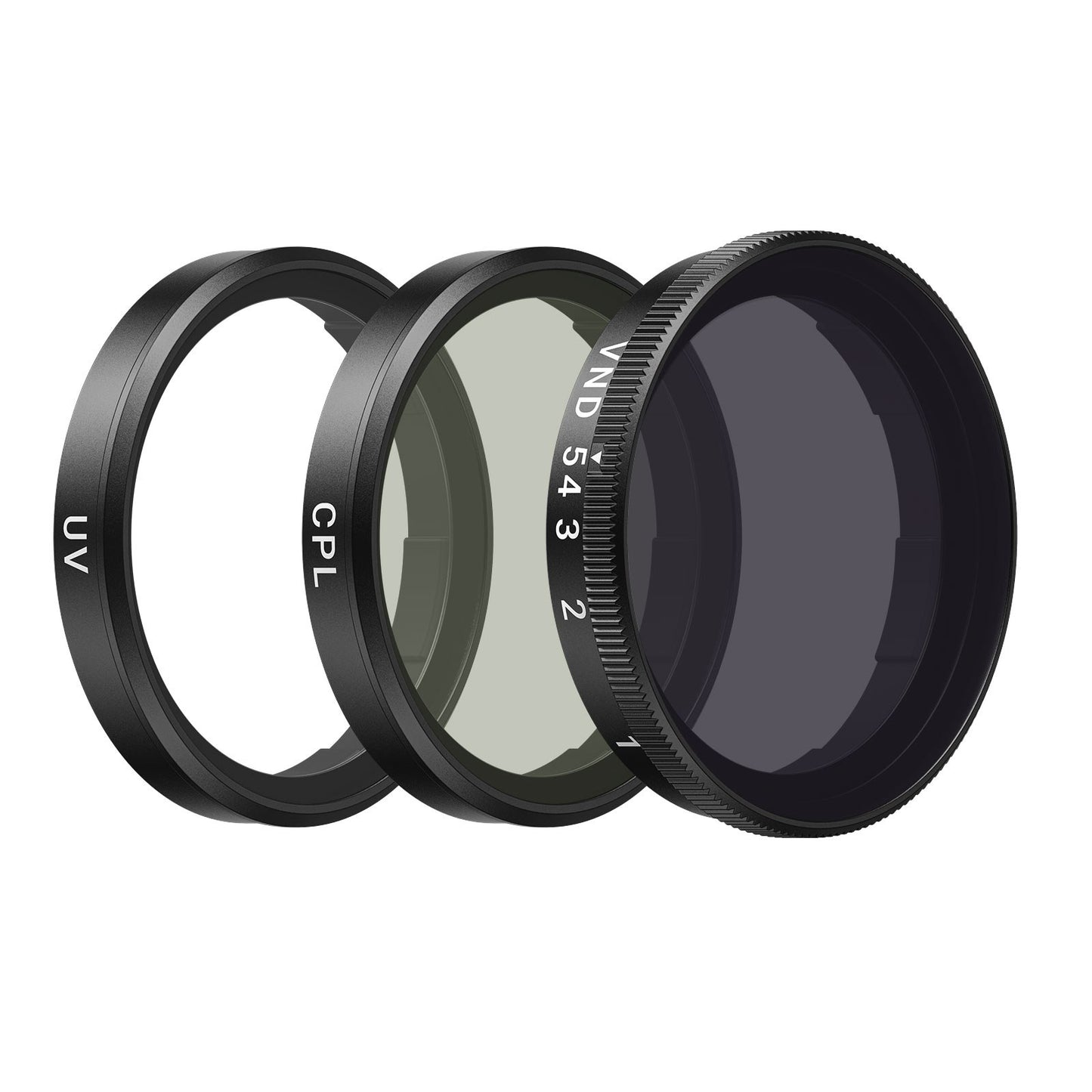 Telesin Filterset für DJI Osmo Action 6 – CPL + UV + VND