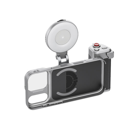 Telesin Master Grip V2 voor iPhone 17 Pro - Creator Combo met lamp en filter - Handgrips