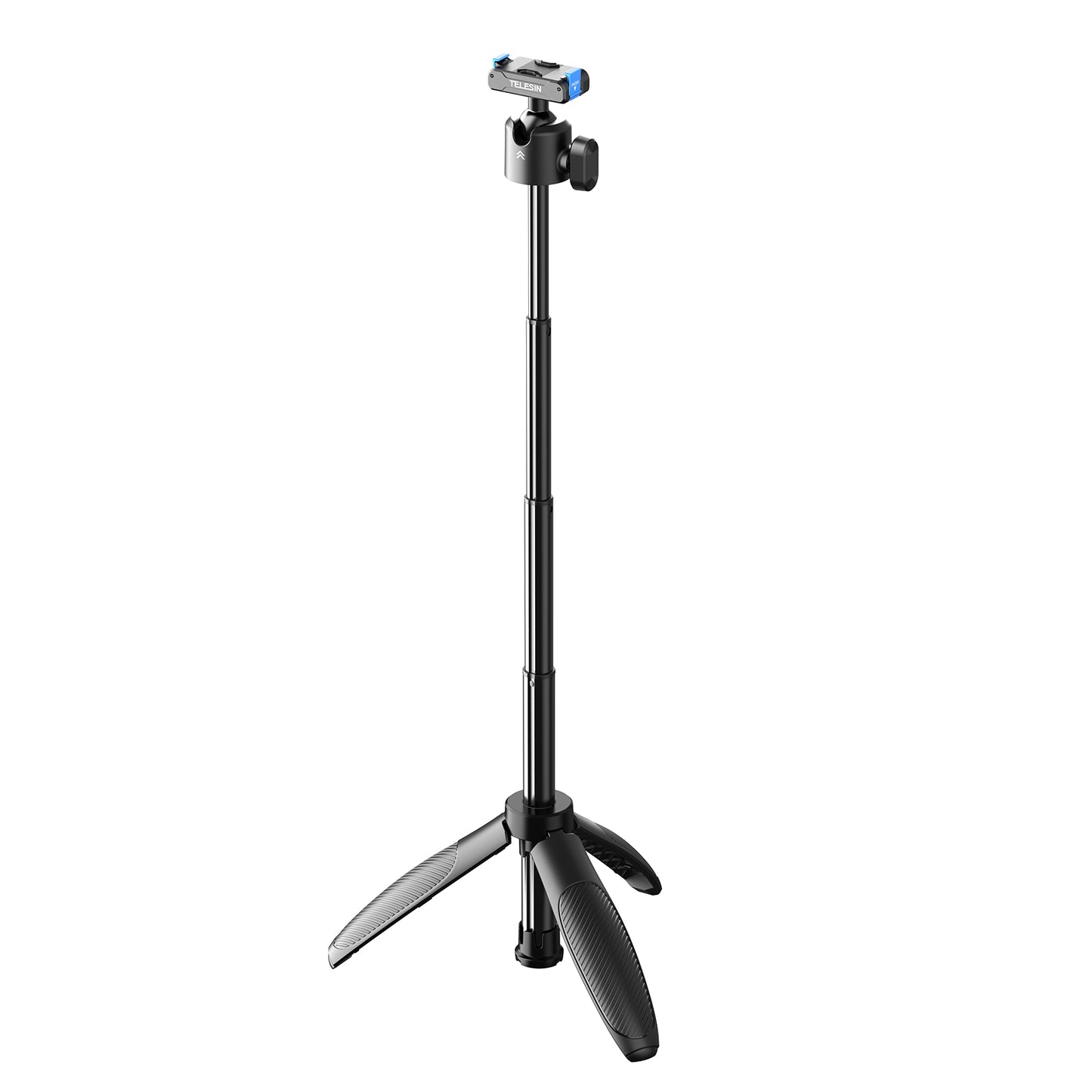 Telesin Quick-release Selfiestick für DJI Osmo Action & 360 - Schwarz