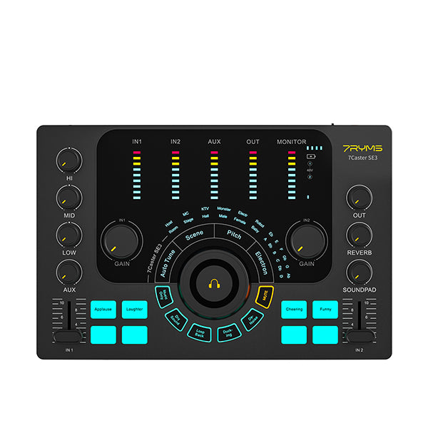 7RYMS Podcast Kit Solo - Caster, microfoon, koptelefoon - Microfoonaccessoires