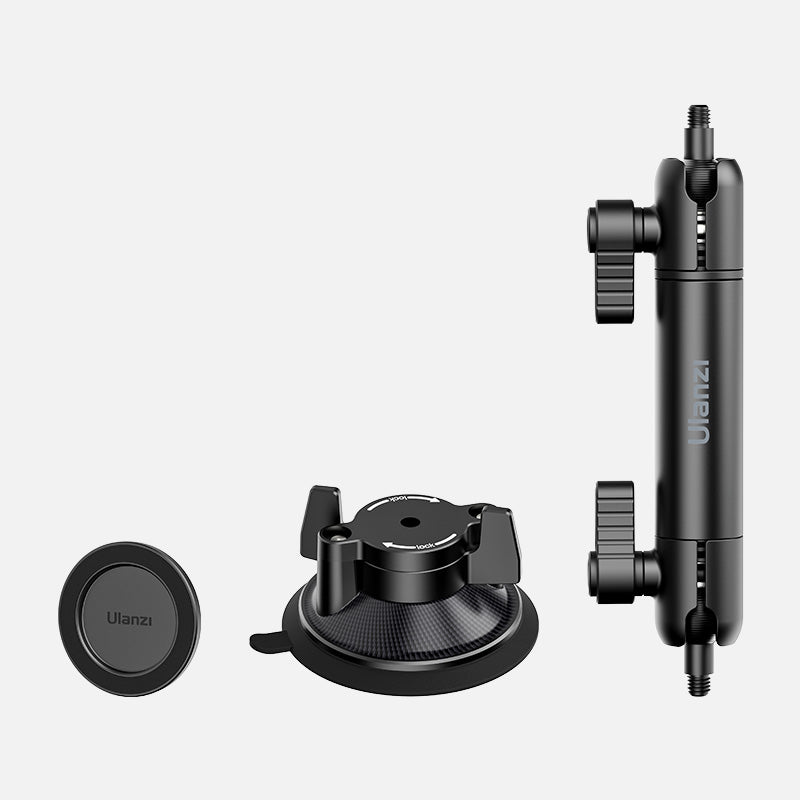Ulanzi ZJ06 Smartphone Magsafe-mount met Zuignap - Uitschuifbaar tot 34cm - Telefoonhouders