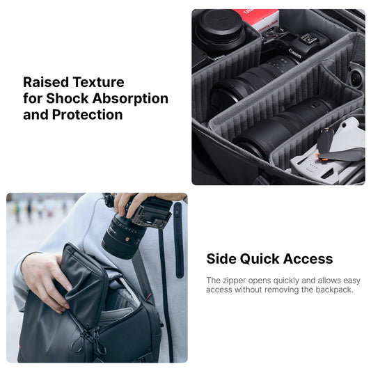 Ulanzi BP09 Camera Rugzak City Series 22 liter - Tassen