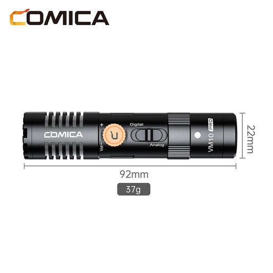 Comica VM10 Pro compacte microfoon voor telefoon en camera - met 3.5mm en USB-C - Obsolete