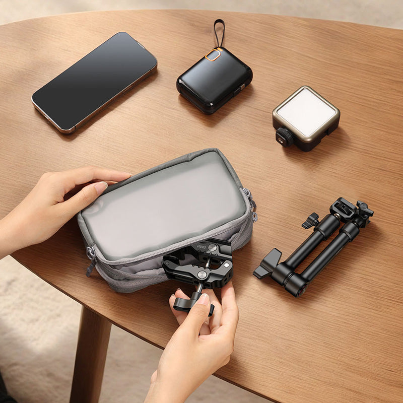 Ulanzi HD02 Magic Arm Kit mit Klemme – Schwarz