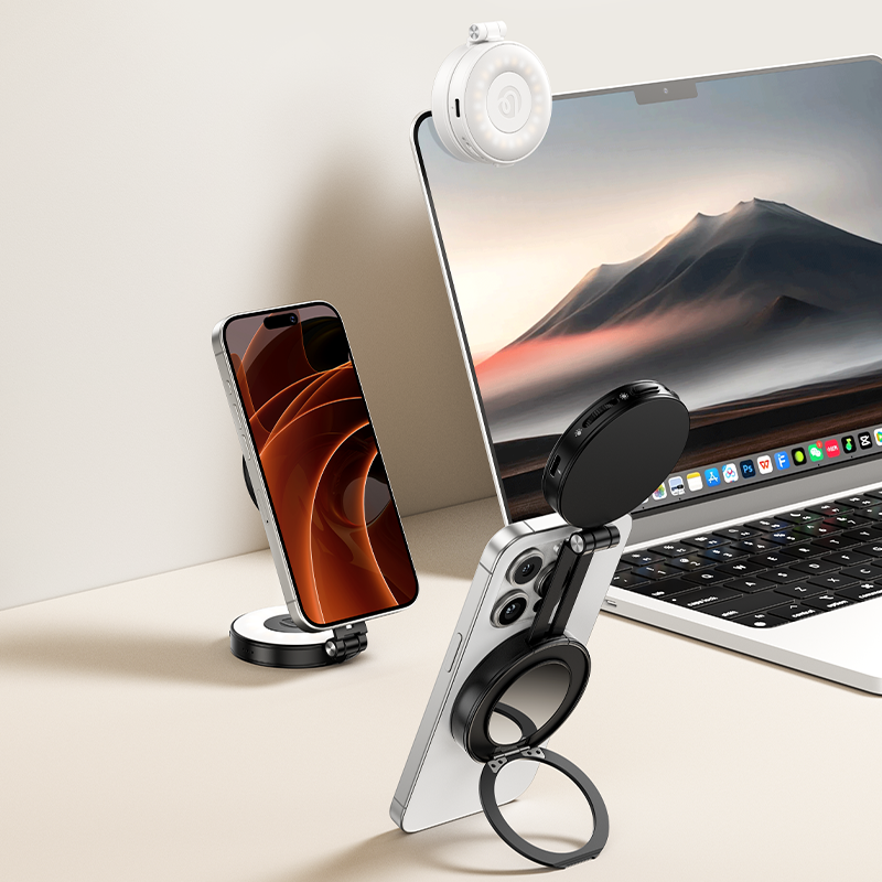 Ulanzi LM23 Smartphone Ring Light V2 met Magsafe - Wit - Videoverlichting