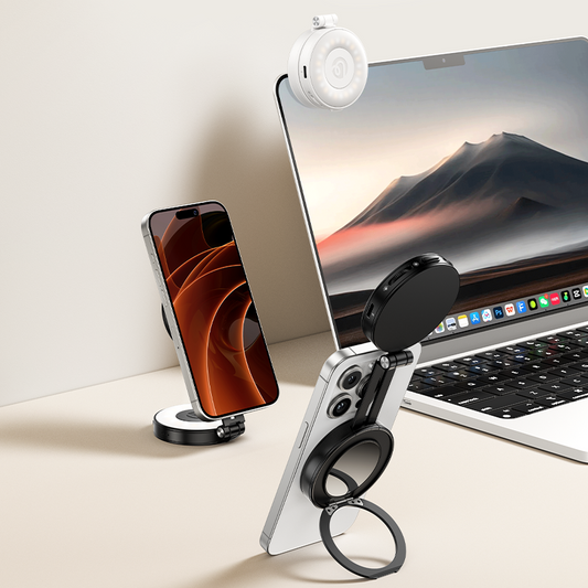 Ulanzi LM23 Smartphone Ring Light V2 met Magsafe - Zwart - Videoverlichting