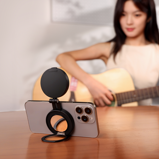 Ulanzi LM23 Smartphone Ring Light V2 met Magsafe - Zwart - Videoverlichting