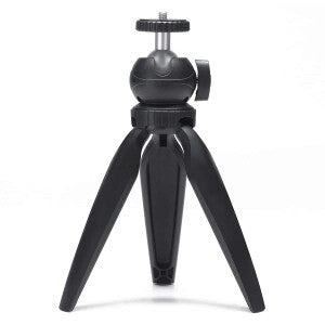 MOJOGEAR Mini-Stativ-Vlog-Set: Tischstativ & magnetischer Handyhalter