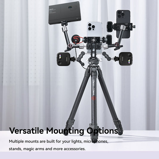 Ulanzi MA53 Draaibare telefoonhouder met Arca Swiss - Metaal - Telefoon en Tablethouders