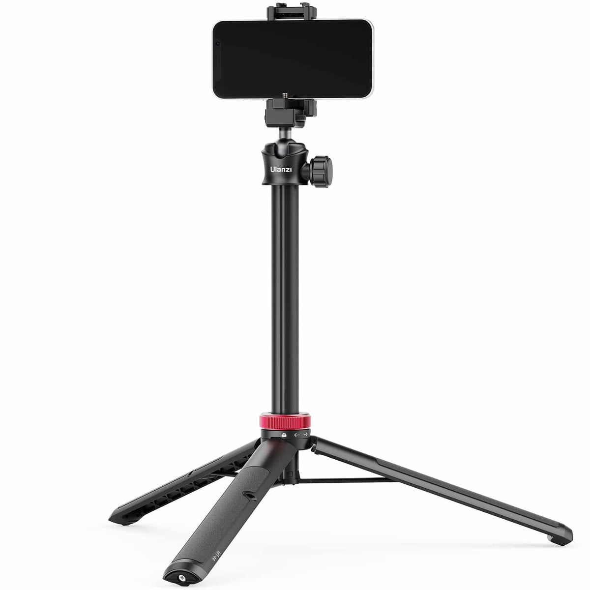 Ulanzi MT-44 Selfiestick Statief voor telefoon en camera - 146cm - Zwart - Selfiesticks