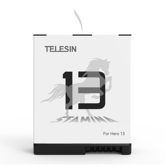 Telesin Pocket Triple Oplaadcase met 2 batterijen - voor GoPro 13 - GoPro Accu's en opladers