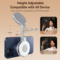 Telesin C03 MagSafe Selfie-Leuchte mit Spiegel – Silber