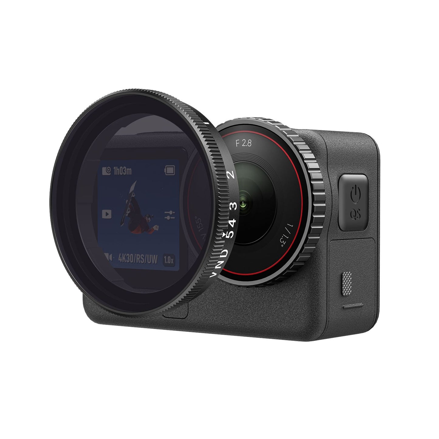 Telesin Filterset für DJI Osmo Action 6 – CPL + UV + VND